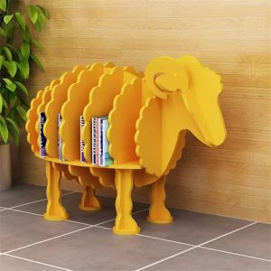 Creative Decorative Sheep Shaped BookCase