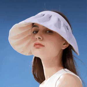 Multifunctional Foldable Shell Headband Beach Hat