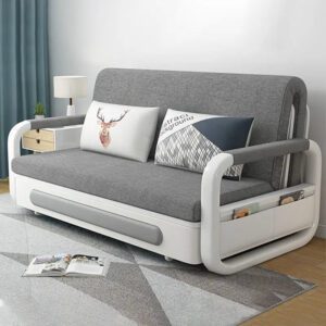 Modern Space-Saving Built-In Storage Sofa Bed