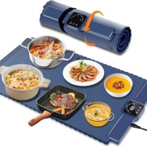 Safe Heat Roll-Up Electric Food Warmer Mat
