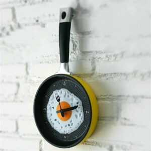 Omelette Pot-Shaped Wall Clock