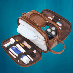 Mermaid Dream Waterproof Leather Travel Makeup Storage Bag