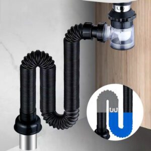 Universal Easy Drain Foldable Pipe