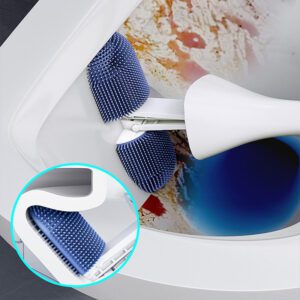 Adjustable Double Head Roller Toilet Brush