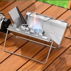 Ultralight Collapsible Outdoor Cooking Gas Burner