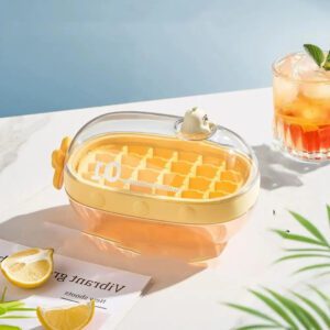 Cute Cartoon Rotating Knob Ice Cube Tray