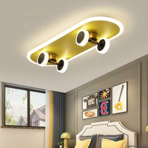 Creative Skateboard Nordic LED Ceiling Light