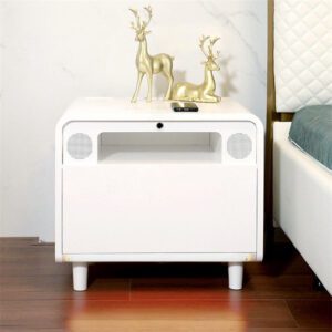 Smart Sleep Station Bedside Nightstand Table