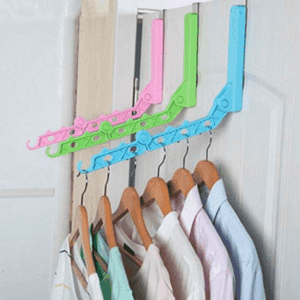 Foldable Over-The-Door Drying Hanging Rack