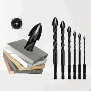 Heavy-Duty Mega Ultimate Cross Hex Drill Bit Set