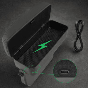 Auto Seat Gap Organizer with Wireless Charger