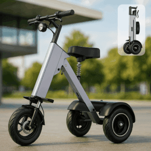 3-Wheel Balanced Foldable Electric Scooter