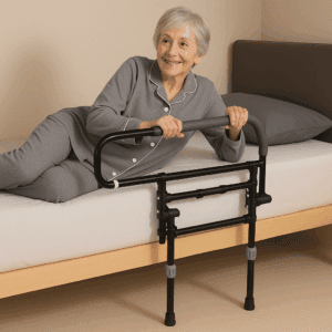 Elderly Stand-Up Adjustable Folding Bedside Support Rail