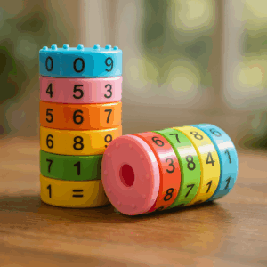 Genius Kid Magnetic Educational Math Puzzle Set