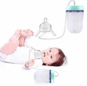 Hand Free Extendable Baby Feeding Bottle