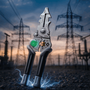 Multi-Task Wire Stripper Voltage Detector Plier