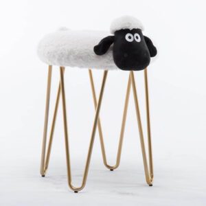 Nordic Style Iron Sheep Stool