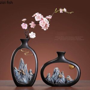 Decorative Chinese Zen Feng Shui Small Vase