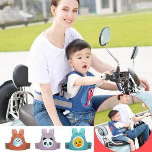 Cute Cartoon Kids Motorcycle Safety Seat Belt