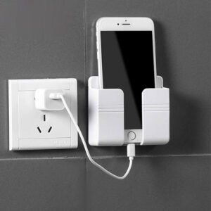 Drill-Free Wall Phone Electronic Holder