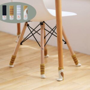 4pcs Cute Chair Anti Slip Leg Pads