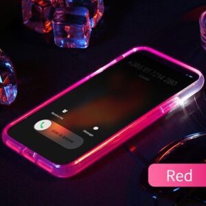 Led light Iphone X Case