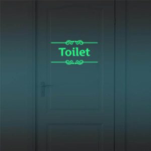 Luminous Toilet Wall Sticker
