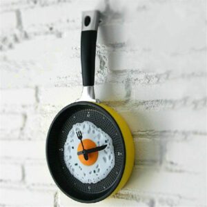 Omelette Pot Wall Clock