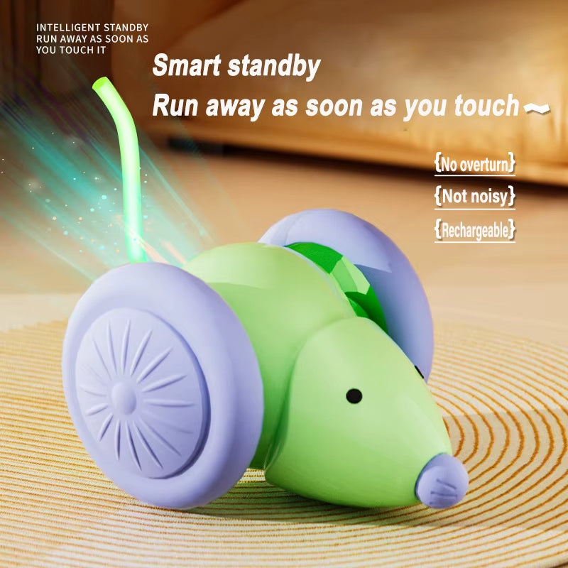 Electric Interactive Mouse Pet Toy