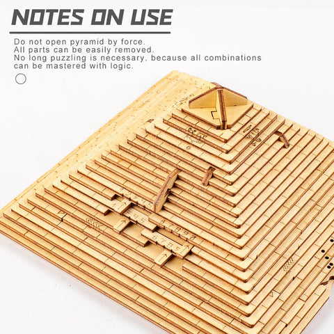 Wooden Assemble The Pyramid of Maya Wooden Assemble The Pyramid of Maya