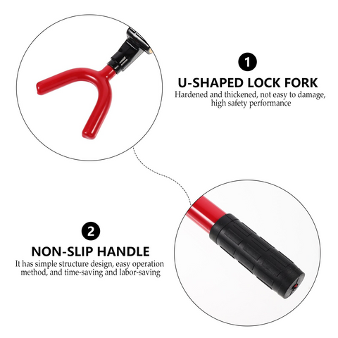 Anti-Theft Car Steering Wheel Retractable Safety Lock Anti-Theft Car Steering Wheel Retractable Safety Lock