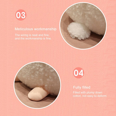 Fluffy Sheep Cozy Huggable Plush Fluffy Sheep Cozy Huggable Plush