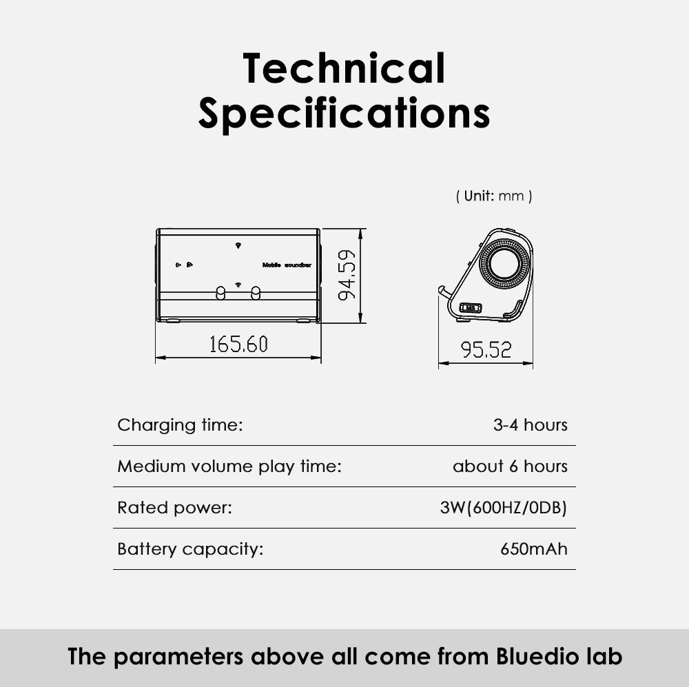 Wireless Bluetooth Speaker Phone Holder Wireless Bluetooth Speaker Phone Holder