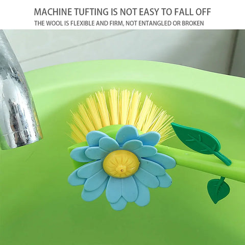 Flower Vase Creative Cleaning Brush Flower Vase Creative Cleaning Brush