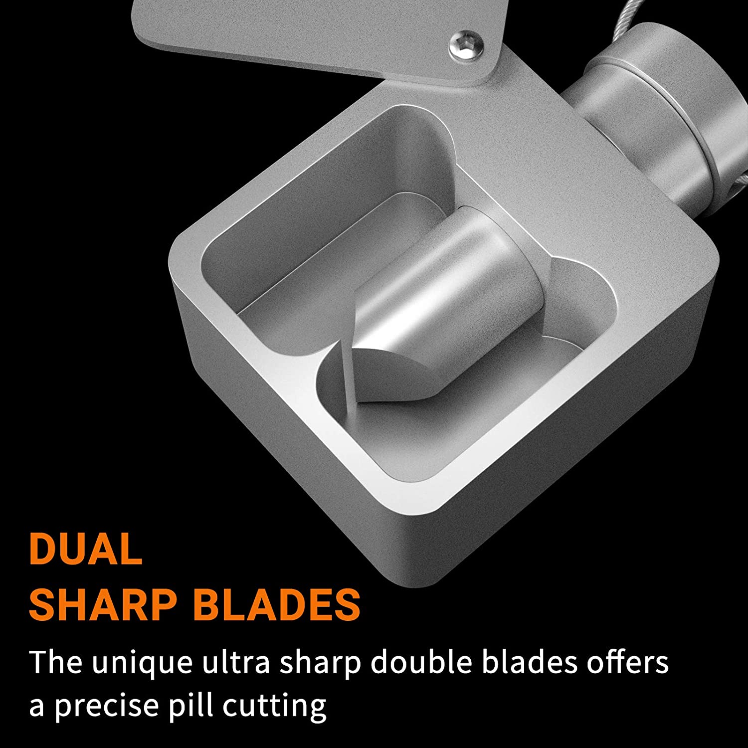 Aluminum Waterproof Mini Pill Separator Aluminum Waterproof Mini Pill Separator