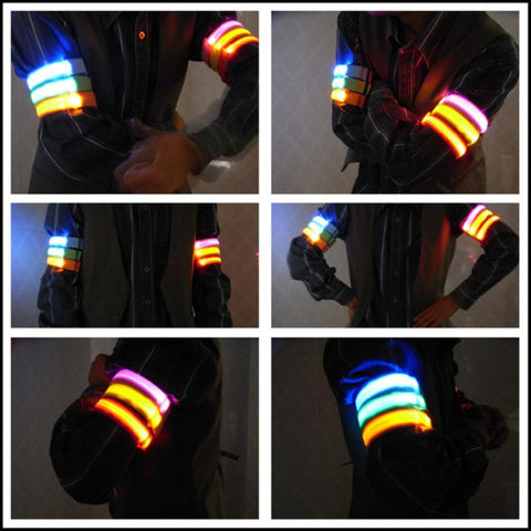 Safety Night Running Wrist Band LED Light Safety Night Running Wrist Band LED Light