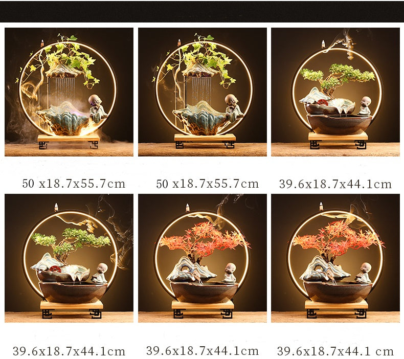 Forest Life Aroma Therapy Waterfall Incense Burner Forest Life Aroma Therapy Waterfall Incense Burner