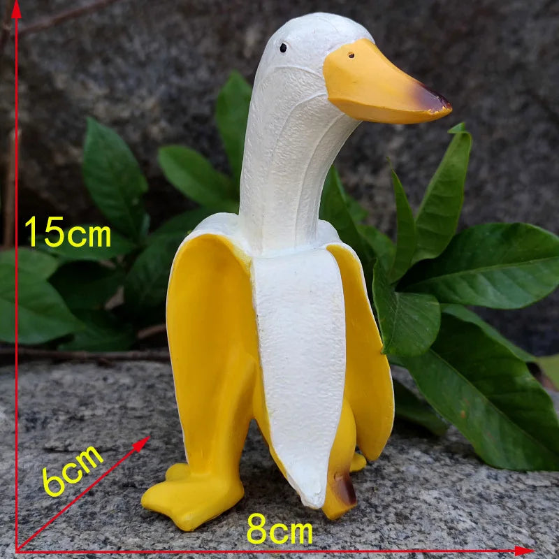 Peeled Banana Duck Face Garden Decor Peeled Banana Duck Face Garden Decor