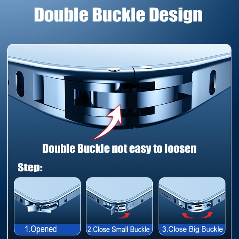 Metal Bumper Aluminum Magnetic Phone Case Metal Bumper Aluminum Magnetic Phone Case