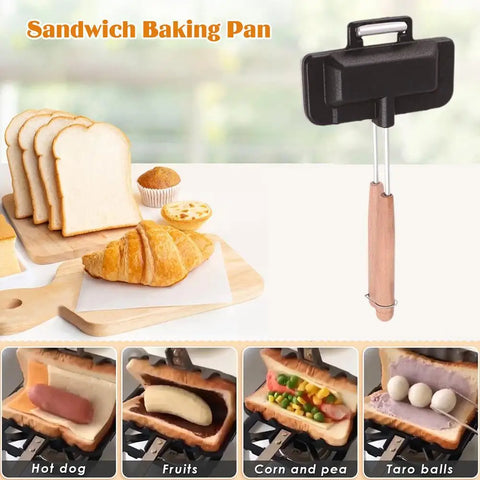 Double-Sided Quick Snack Non-Stick Sandwich Maker Double-Sided Quick Snack Non-Stick Sandwich Maker