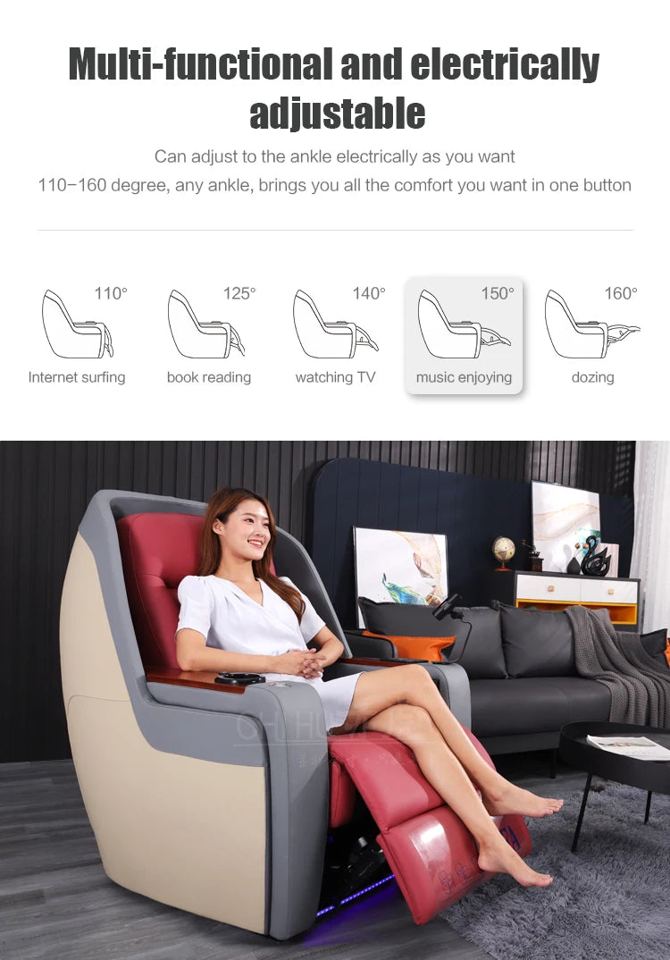 Full Body Ultimate Comfort Recliner LED Base Chair Full Body Ultimate Comfort Recliner LED Base Chair