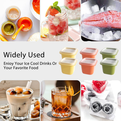 Stackable Ice Cube Maker Set Stackable Ice Cube Maker Set