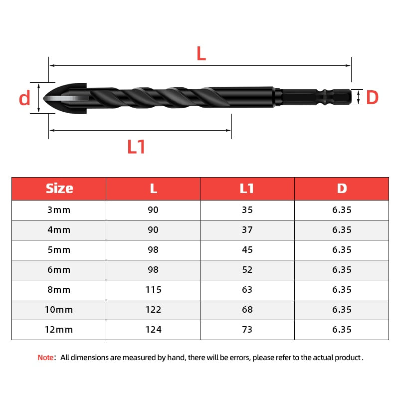 Heavy-Duty Mega Ultimate Cross Hex Drill Bit Set Heavy-Duty Mega Ultimate Cross Hex Drill Bit Set