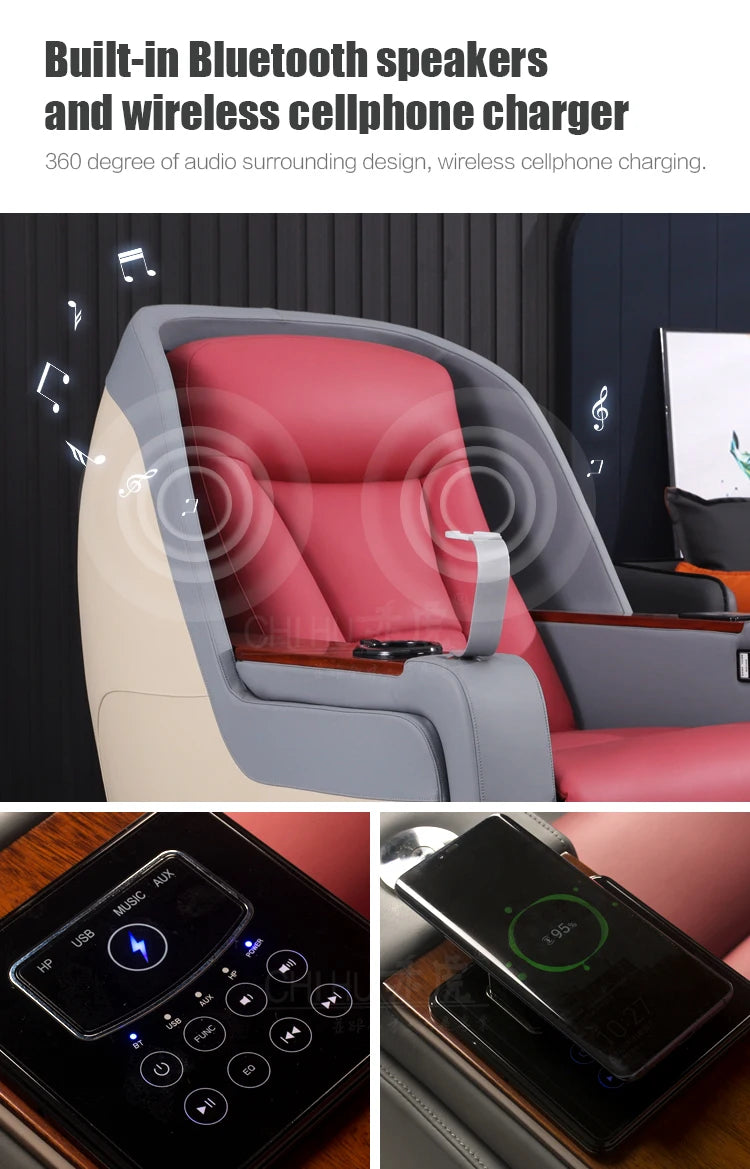 Full Body Ultimate Comfort Recliner LED Base Chair Full Body Ultimate Comfort Recliner LED Base Chair