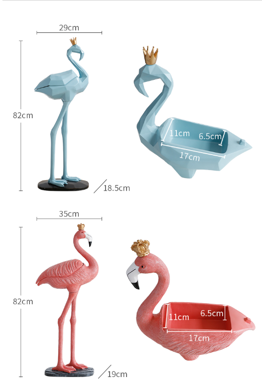 Flamingo Decorations Tissue Box Flamingo Decorations Tissue Box