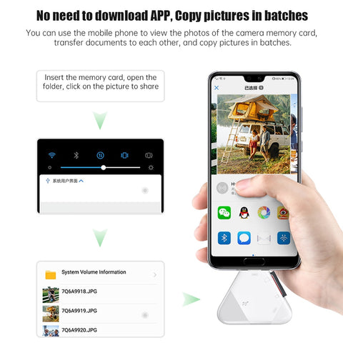3in1 Universal Mobile SD Card Reader 3in1 Universal Mobile SD Card Reader