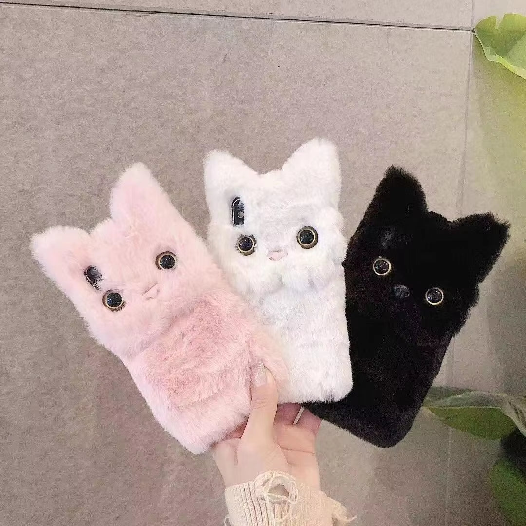 Fluffy Cat Warm Plush Fluffy iPhone Case Fluffy Cat Warm Plush Fluffy iPhone Case