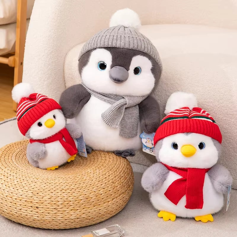 Cozy Winter Penguin Plushie Toy Cozy Winter Penguin Plushie Toy