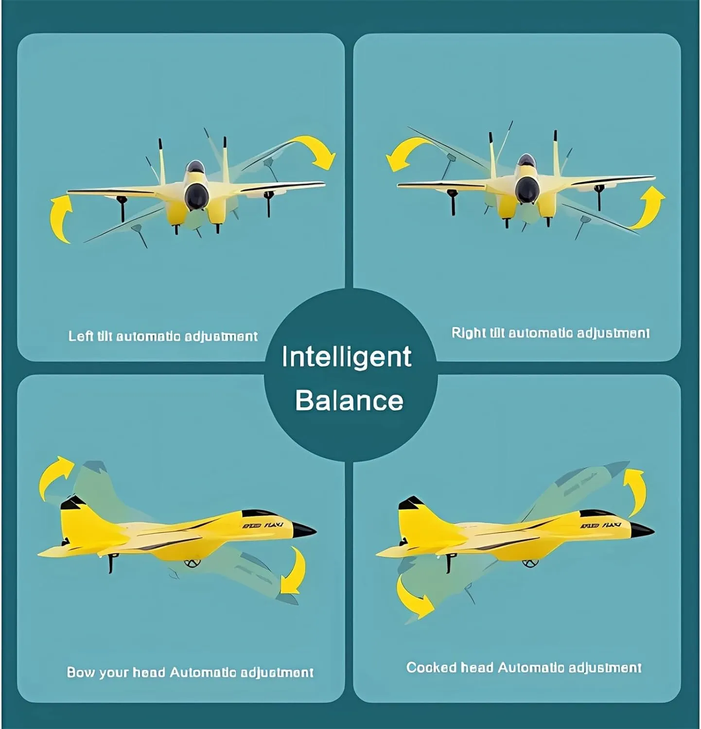 Remote Control Foam Fighter Airplane Toy Remote Control Foam Fighter Airplane Toy