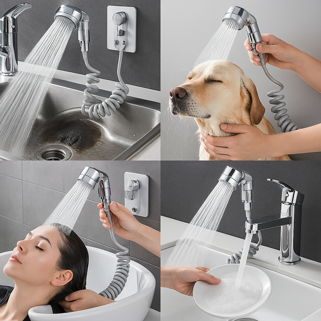 Power Stream High Pressure Multi-Purpose Sink Extension Head Power Stream High Pressure Multi-Purpose Sink Extension Head